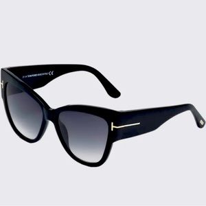 Tom Ford Anoushka Butterfly Black Sunglasses